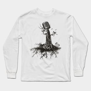 Microphone Tree Long Sleeve T-Shirt